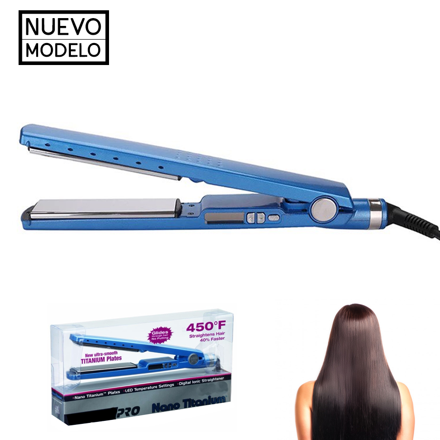 PLANCHA NANO TITANIUM CABELLO PROFESIONAL 450F