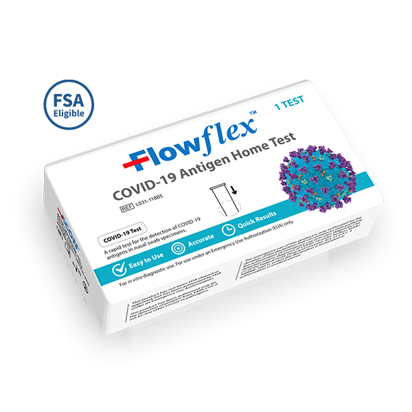Flowflex COVID-19 Antigen Home Test Kit (Case of 20)