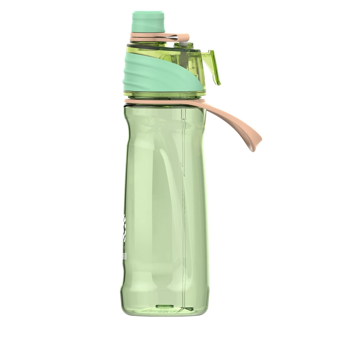 FJBOTTLE - BOTELLA DE AGUA DE TRITÁN CON SPRAY 947ML - VERDE