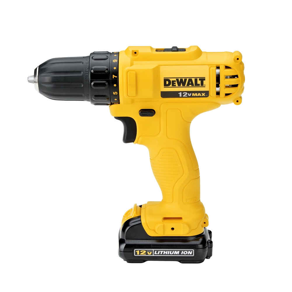TALADRO ATORNILLADOR 12V DEWALT DCD700C2 3/8' LED 2 X 1.3 AH - 2