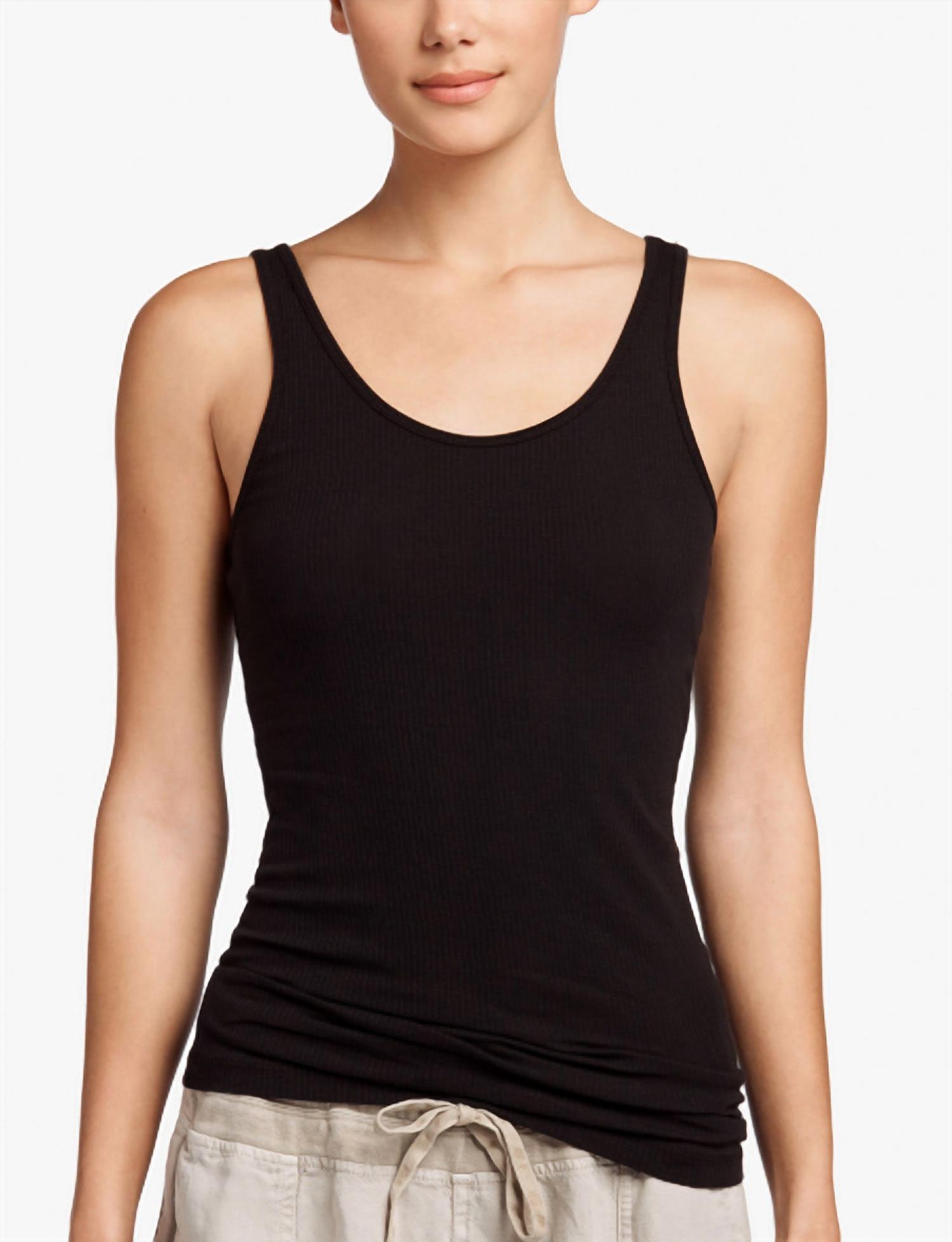 James Perse The Daily Tank In Black