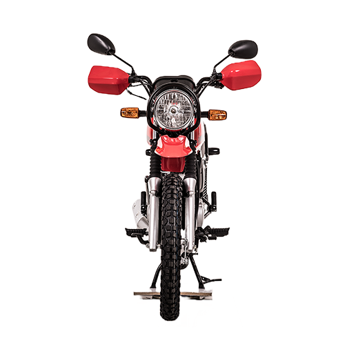 MOTO HONDA GL125 SPOKE DRUM ROJO AÑO DE FABRICACIÓN 2023 Y AÑOS DE MODELO 2023