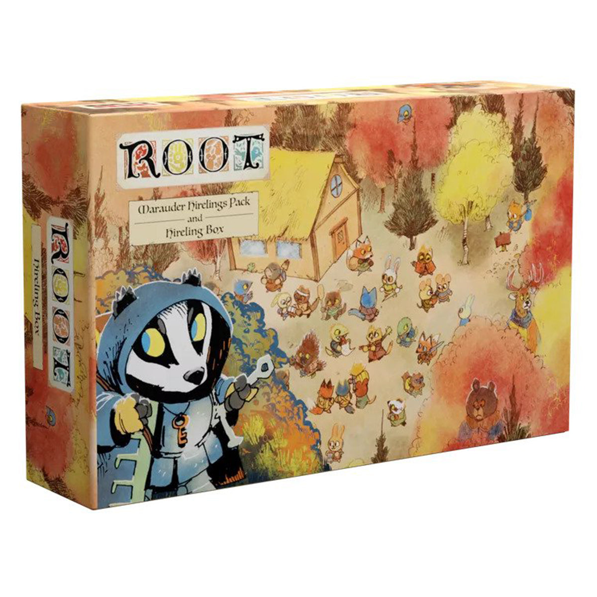 Leder Games Root Marauder Hirelings Pack and Hireling Box
