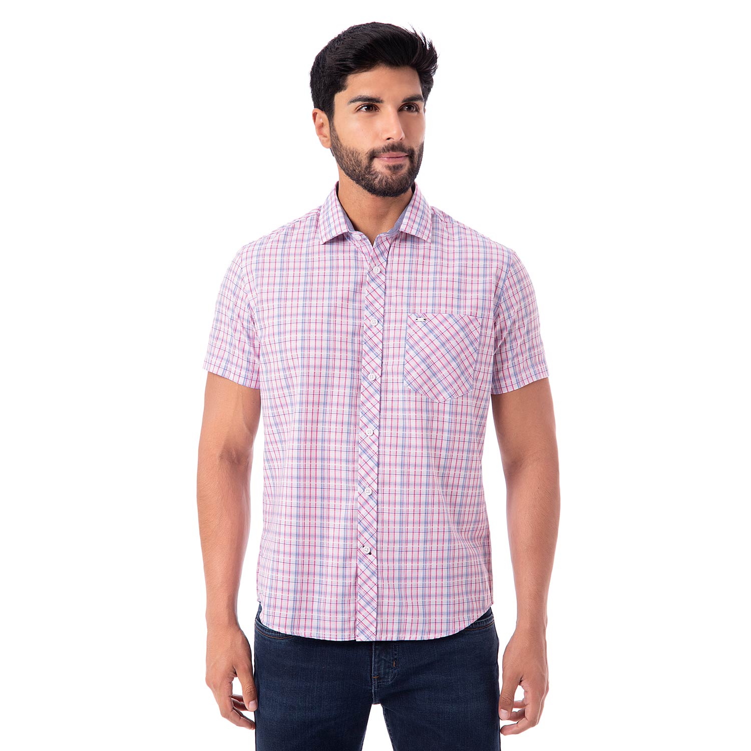 Ripley - CAMISA CLASICO CUADROS PARA HOMBRE LARSEN C-MC