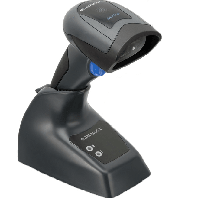 Datalogic Quickscan QBT2131 Bluetooth Imager Barcode Scanner USB Interface + Cradle