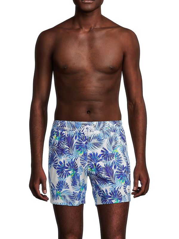 Bertigo Men's Tropical Swim Trunks