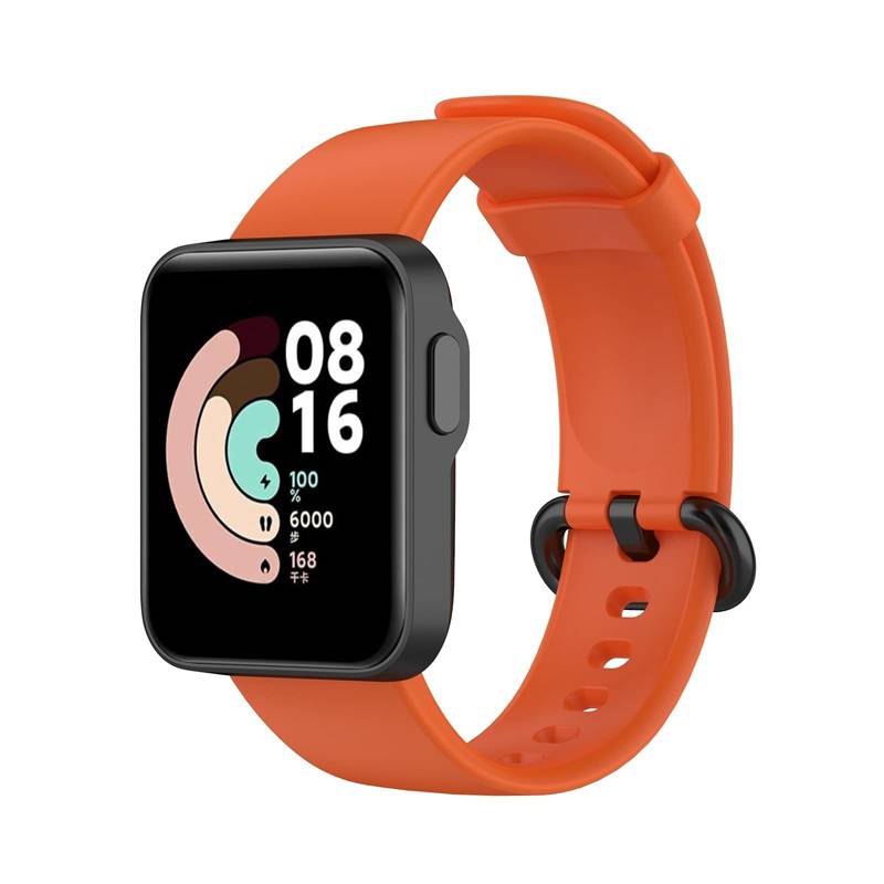 CORREA SILICONA XIAOMI MI WATCH LITE 1 / 2 - NARANJA