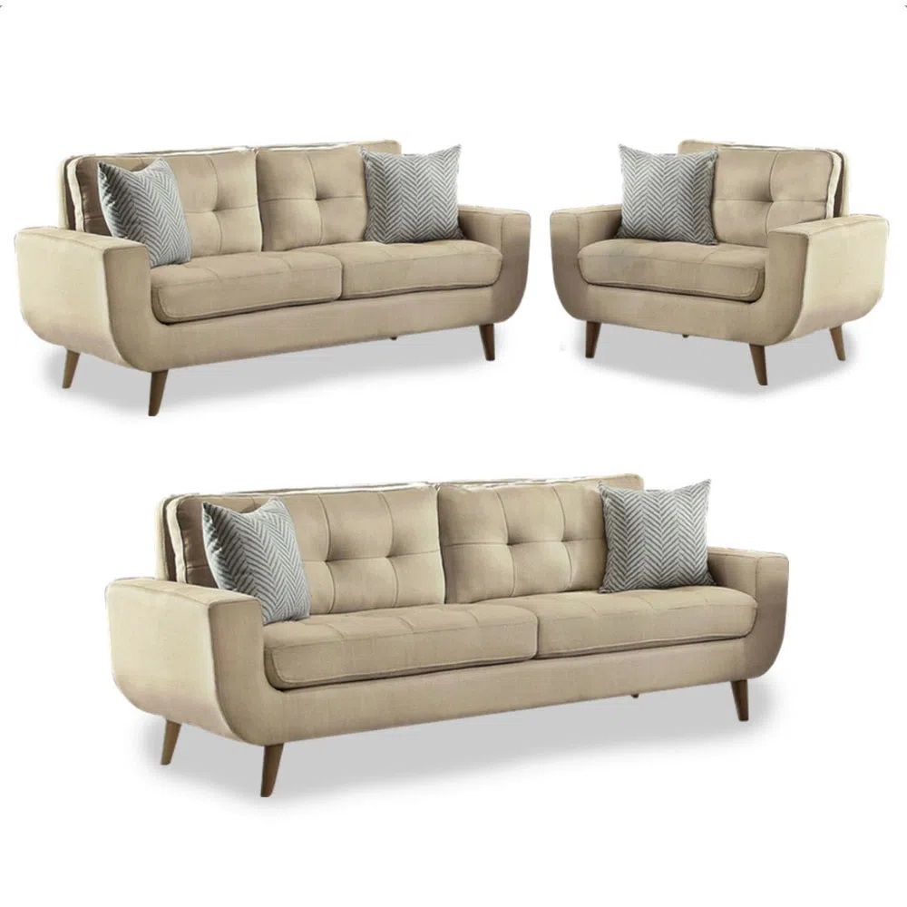 SALA VINTAGE 3-2-1 MANGO BEIGE