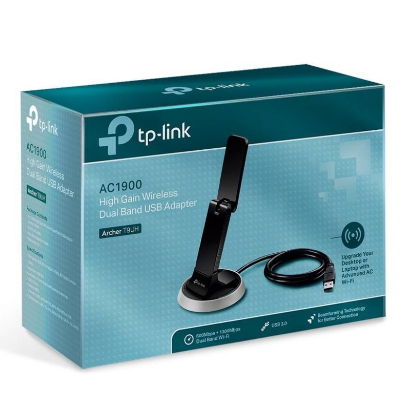 TP-LINK - ADAPTADOR USB ARCHER T9UH AC1900 DUAL BAND