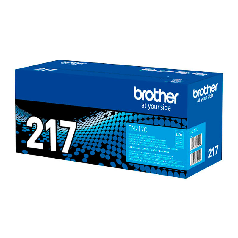 TONER BROTHER TN-217 TN217C CIAN 2300 PAG.