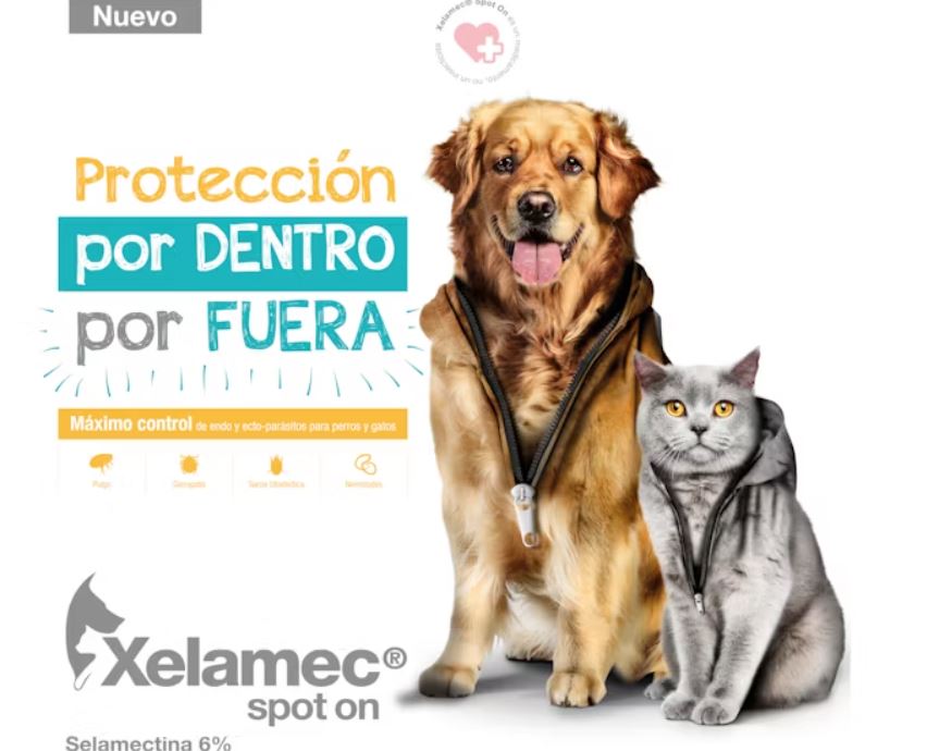 ANTIPULGAS PARA PERROS Y GATOS XELAMEC SPOT ON CJA 5 PIP X 1 ML