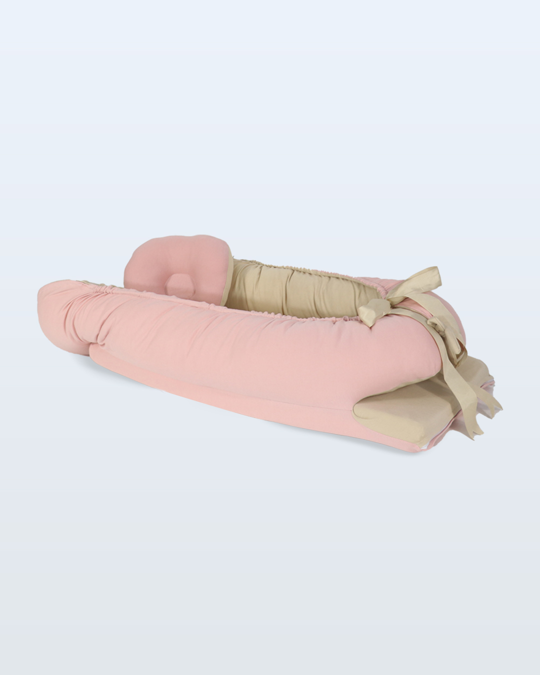 NIDO COLECHO ACOLCHONADITOS REVERSIBLE - BEIGE PALO ROSA