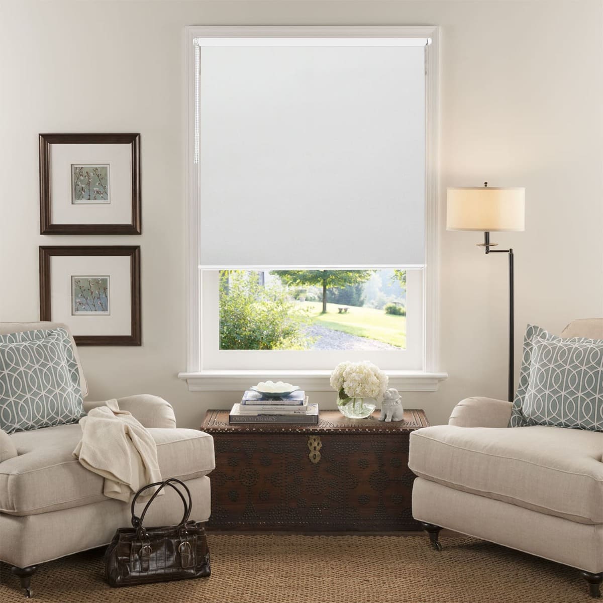 CORTINA ROLLER BLACKOUT TEXTIL NATURAL GRIS 230CMANCHO X 270CMALTO