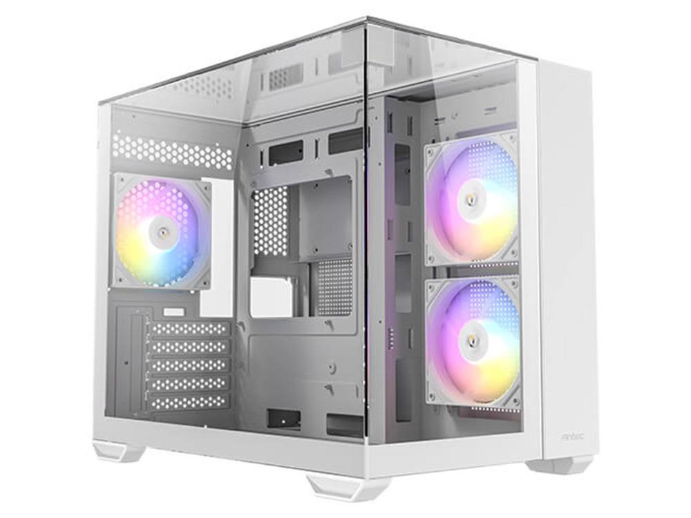 Antec CX600M Trio ARGB Micro-ATX Mini-Tower Case - White