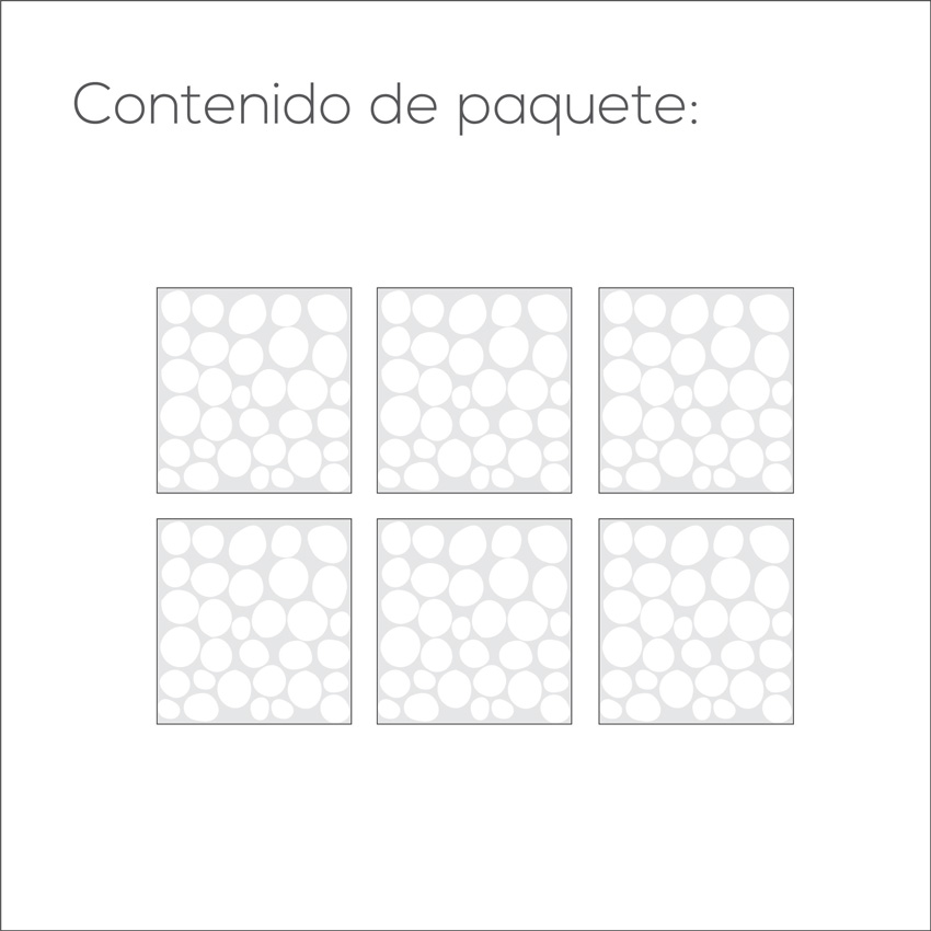 VINILOS DECORATIVOS VINILIZATE IRREGULAR DOTS BLANCO