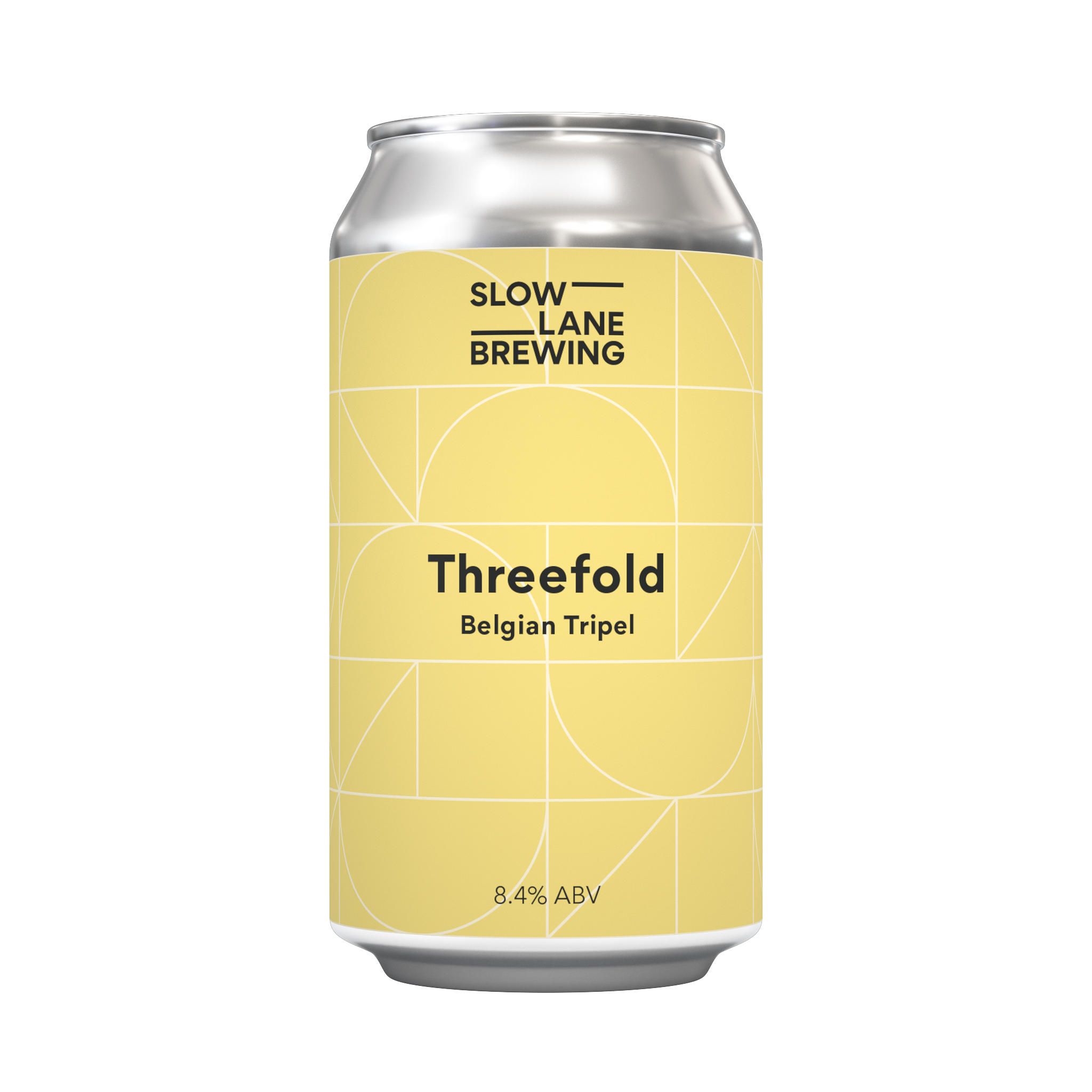 Slow Lane Brewing Threefold Belgian Tripel 375ml
