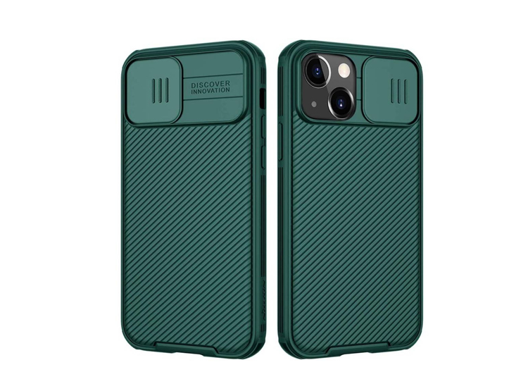 CASE NILLKIN CAMSHIELD PARA IPHONE 15 PLUS - VERDE