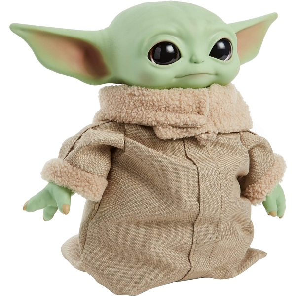 PELUCHE MATTEL BABY YODA THE CHILD GROGU 28CM THE MANDALORIAN STAR WARS