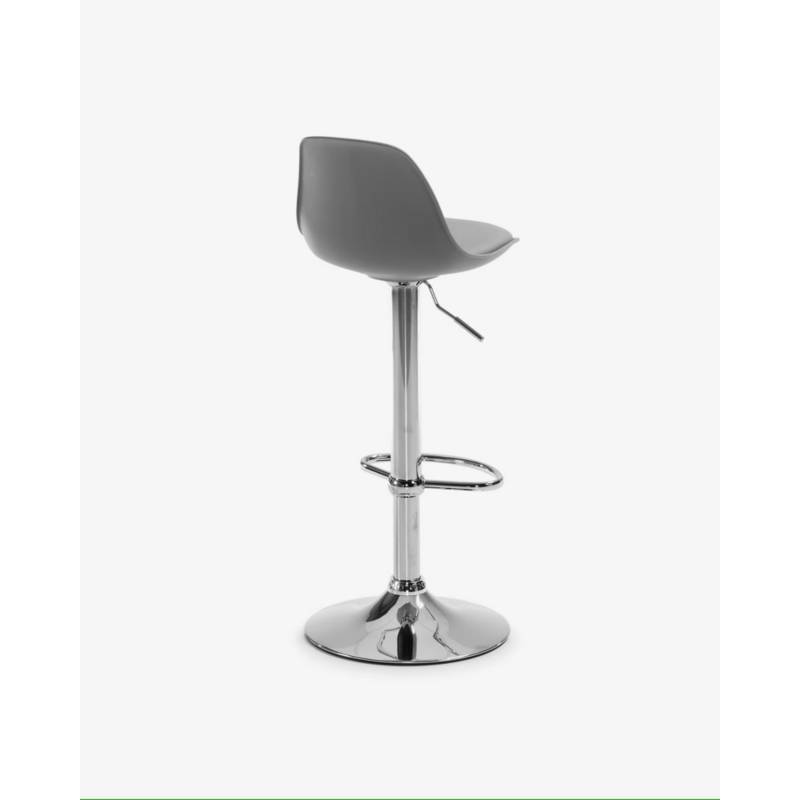 SILLA BAR OSLO GRIS