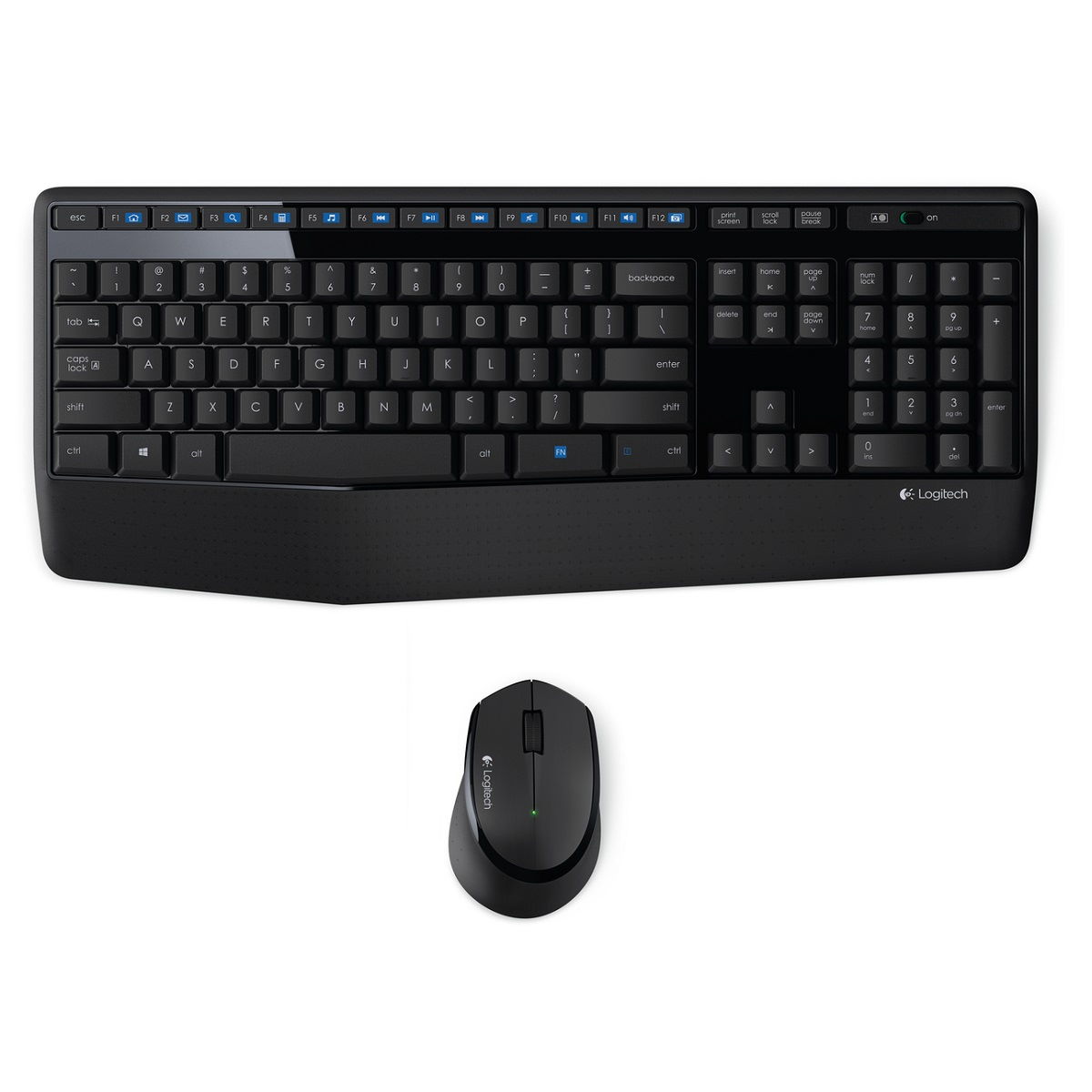 LOGITECH - KIT INALÁMBRICO TECLADO + MOUSE MK345