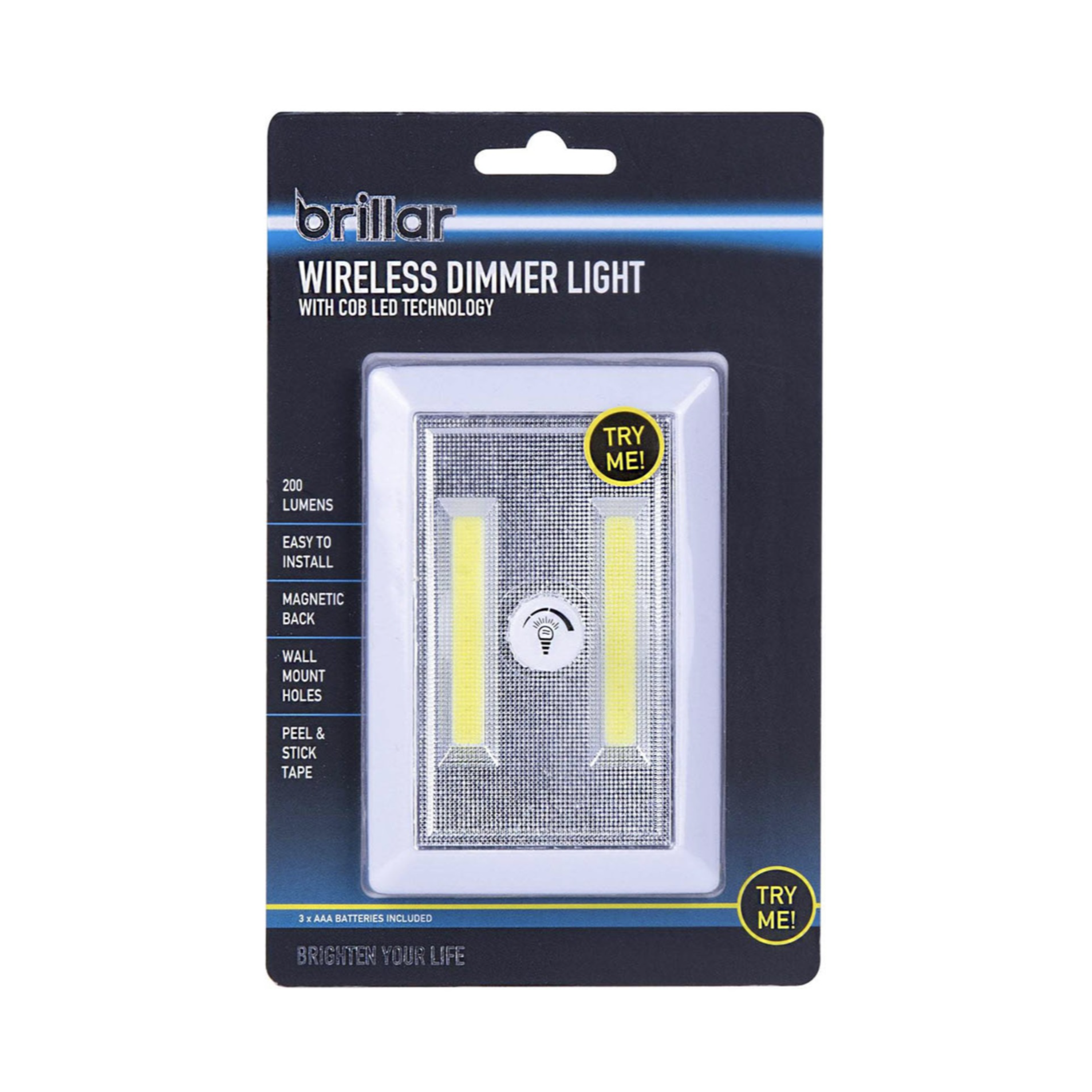 Brillar Wireless Dimmer Light with Cob LED Technology (White)