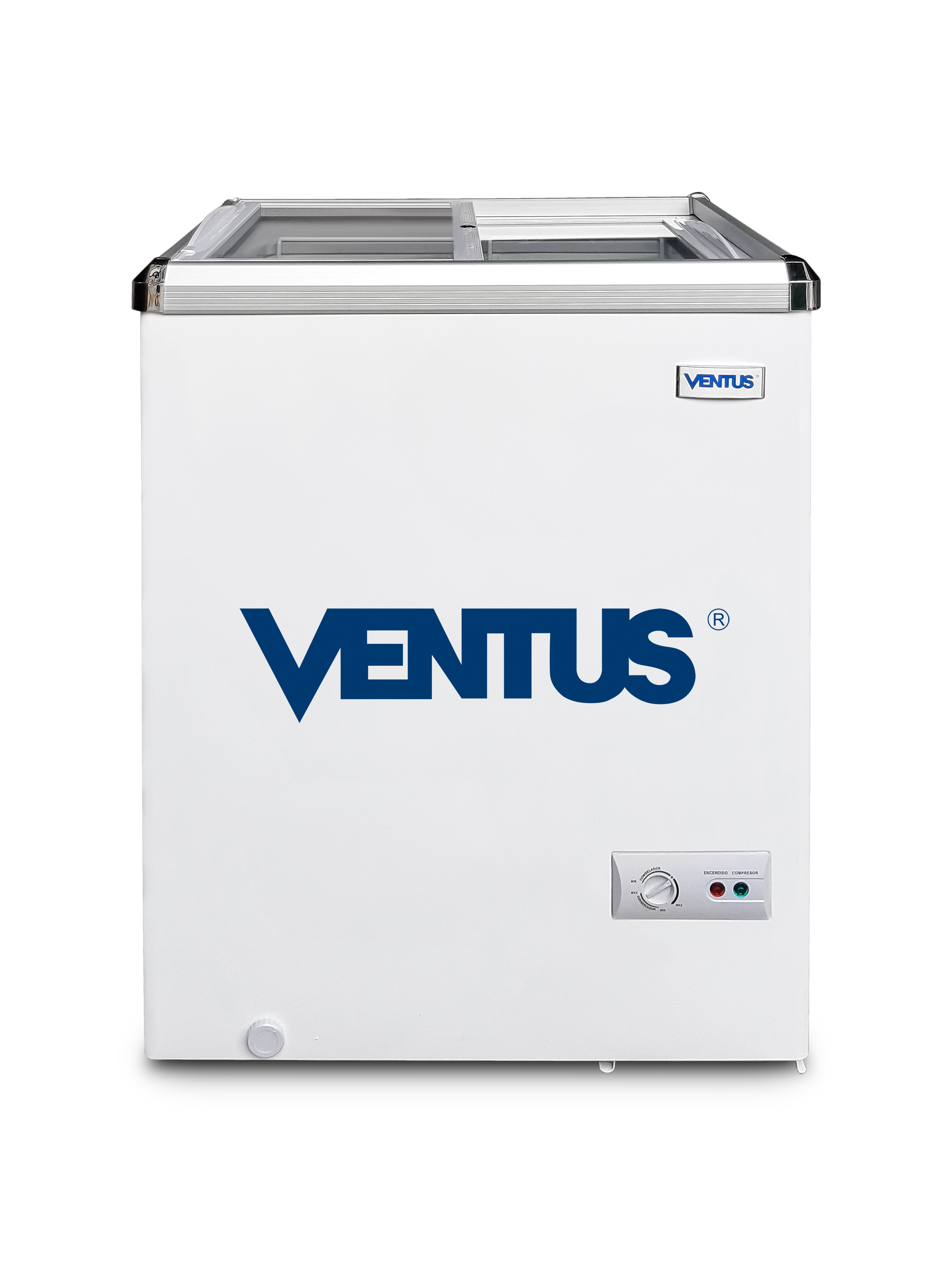 VENTUS CONSERVADORA TAPA VIDRIO CTV-110 BLANCO 110L