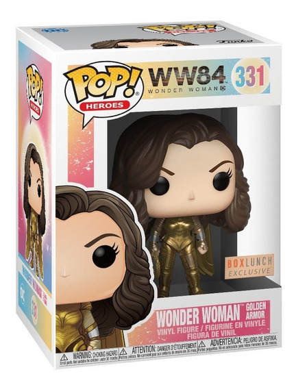 FUNKO POP WW84 WONDER WOMAN DC- WONDER WOMAN BOX LUNCH