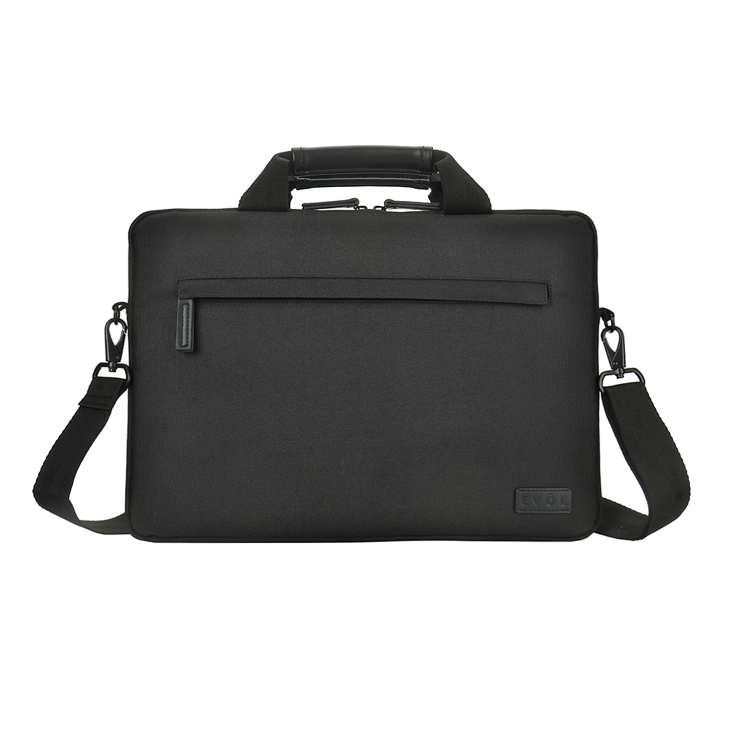 Generation Earth 13.3" Slim Laptop Briefcase (Black)