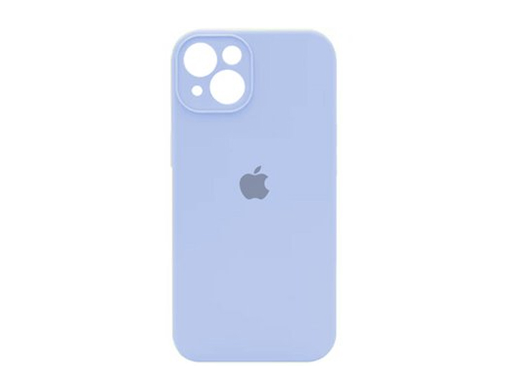 SILICONE CASE CON P/CÁMARA IPHONE 13 - CELESTE BEBE