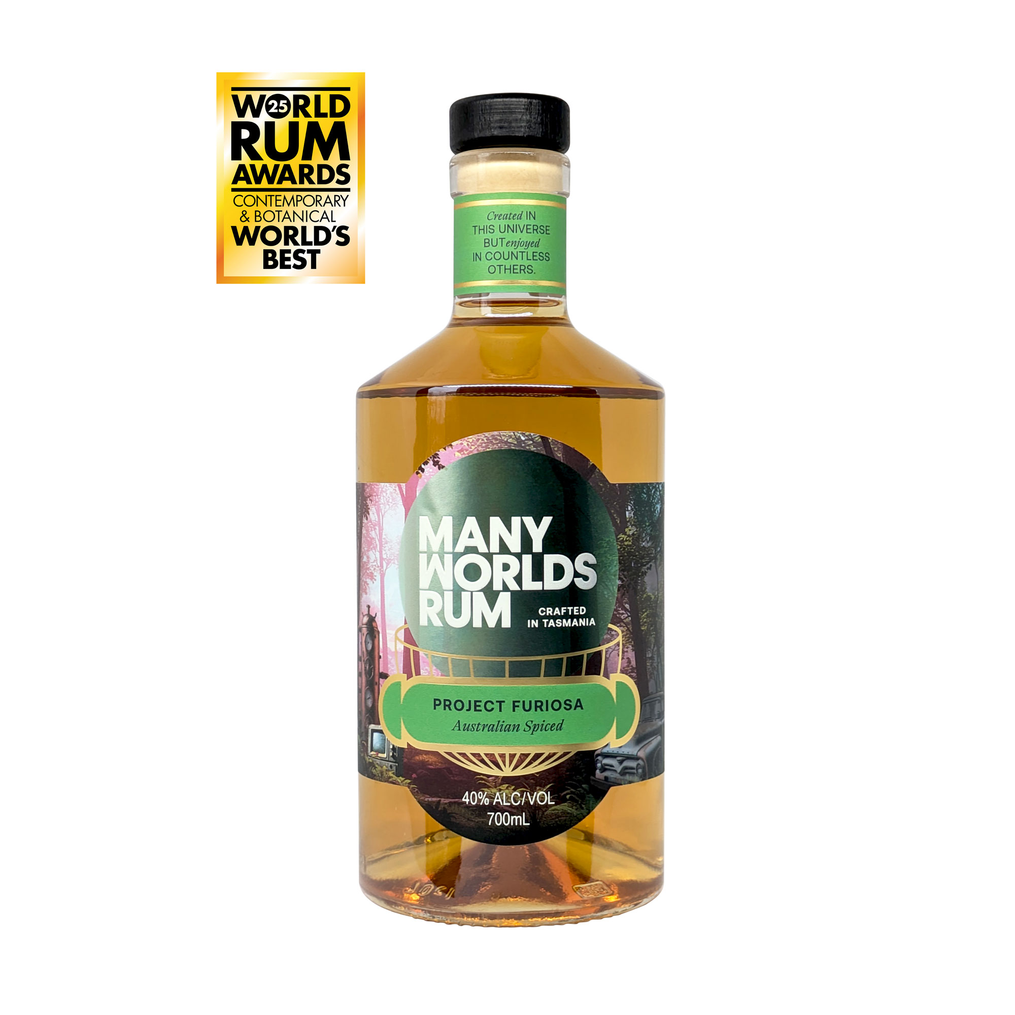Many Worlds Rum Project Furiosa Australian Spiced 700ml