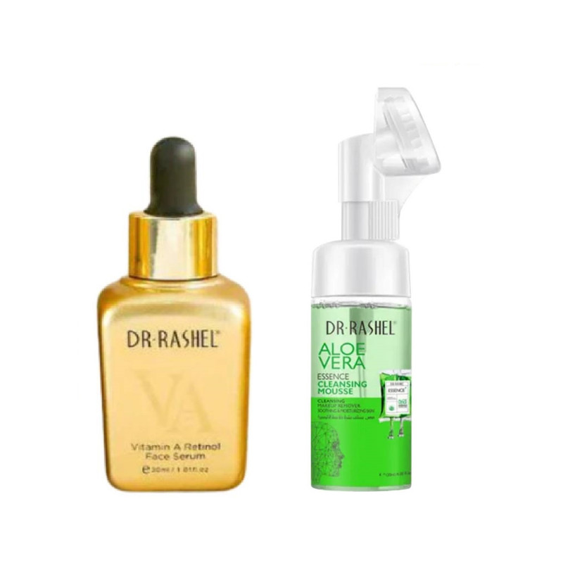 SERUM RETINOL + DESMAQUILLADOR DE ALOE VERA - DR RASHEL