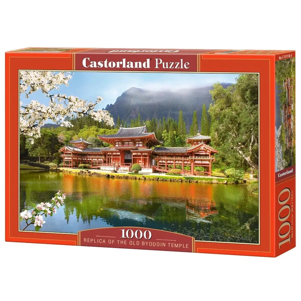Castorland 1000-Pieces Replica of Old Byodoin Temple Puzzle