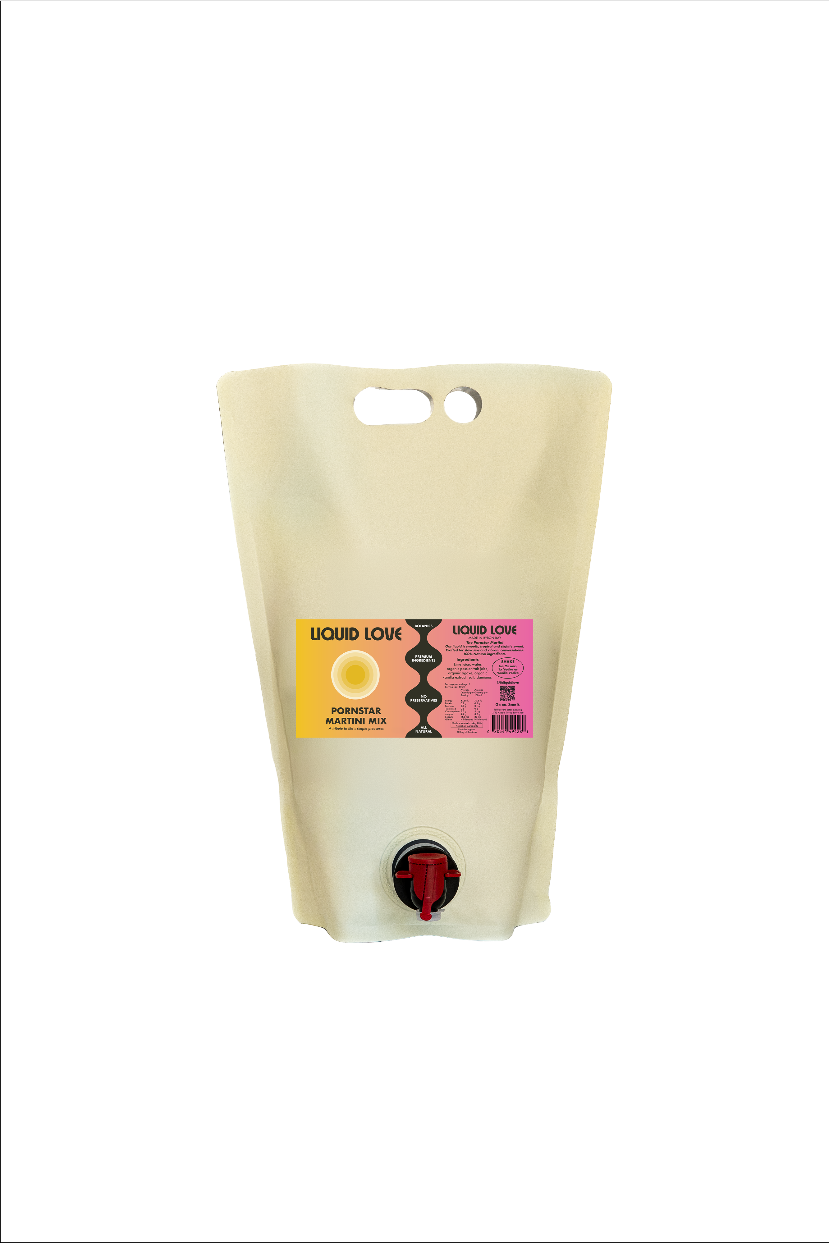 Liquid Love Pornstar Martini Mix 5l