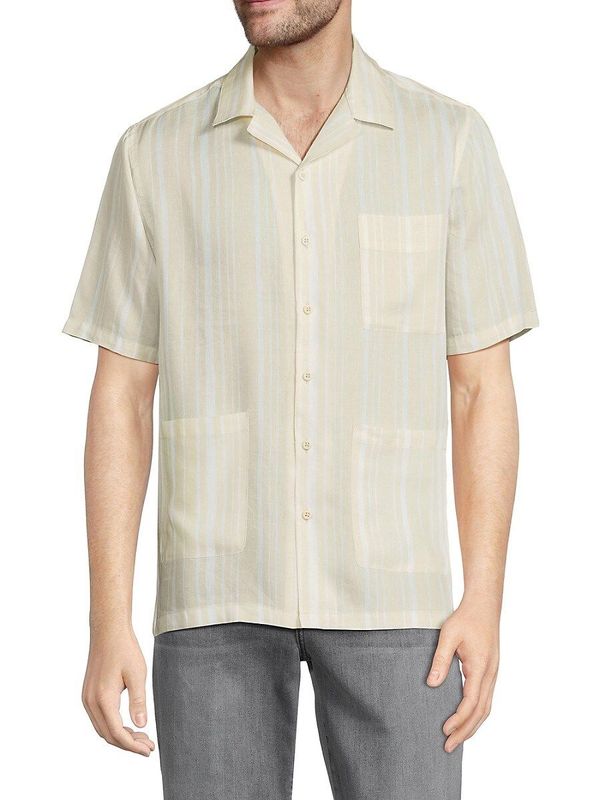 Onia Men's Striped Shirt