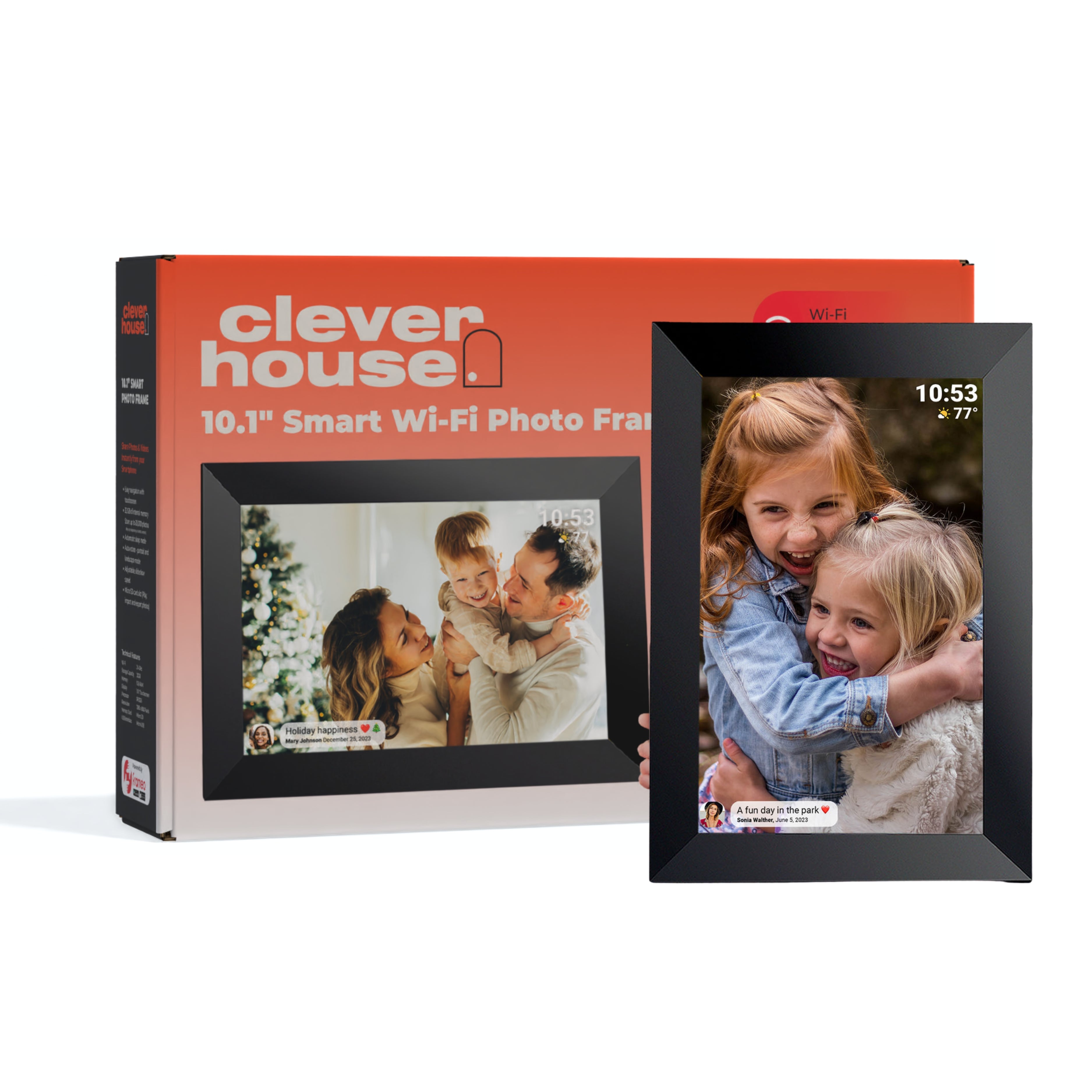 Clever House Frameo 10.1" Smart Wi-Fi Photo Frame