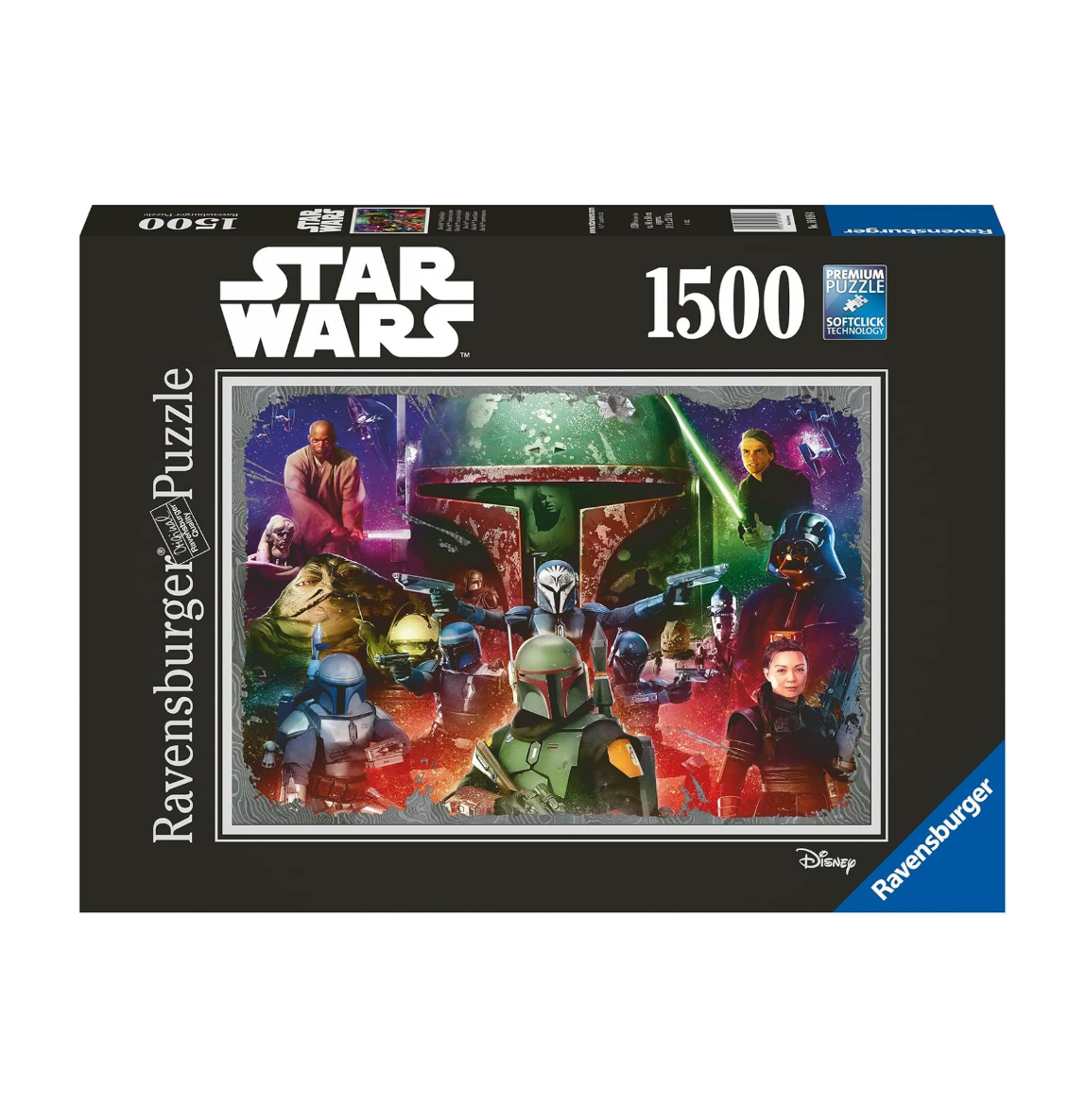 Ravensburger 1500pc Star Wars Boba Fett Bounty Hunter Puzzle