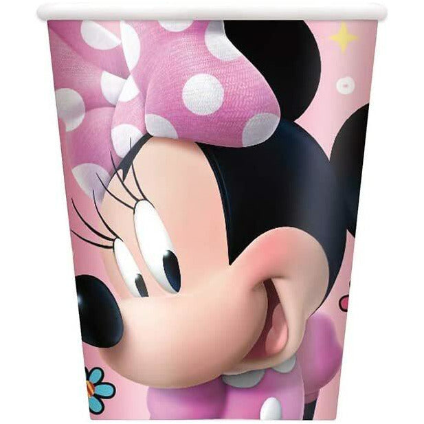 Disney Iconic Minnie Mouse 9oz Paper Cups &lbrack;8 Per Package&rsqb;