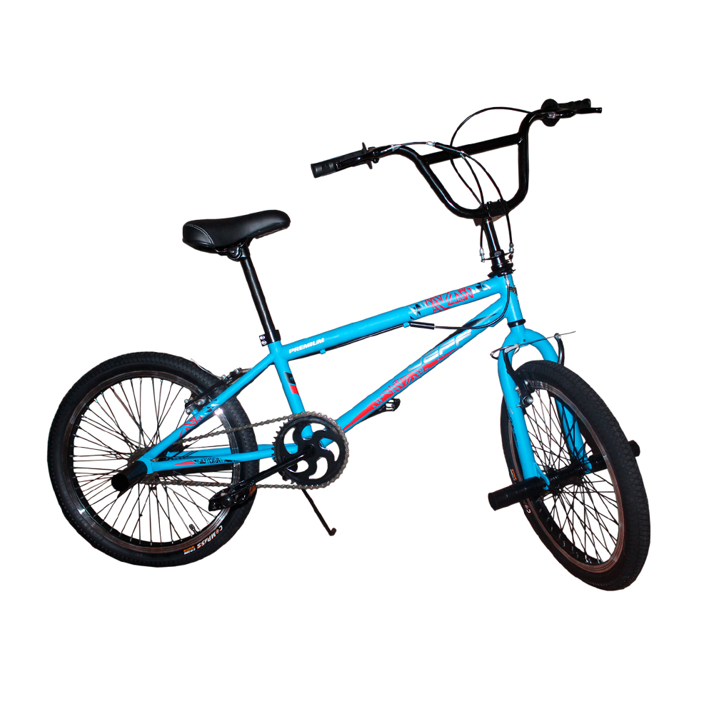 BICICLETA JEFF BMX BIXER ARO 20 CELESTE