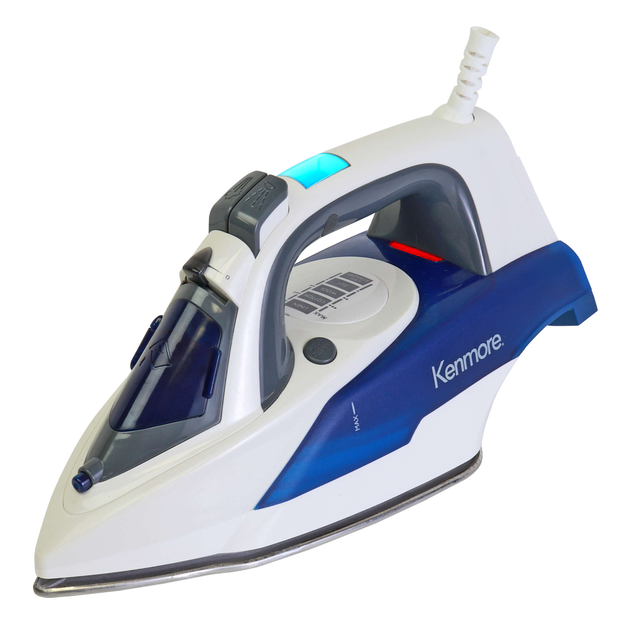 Kenmore Clothing Steam Iron, White