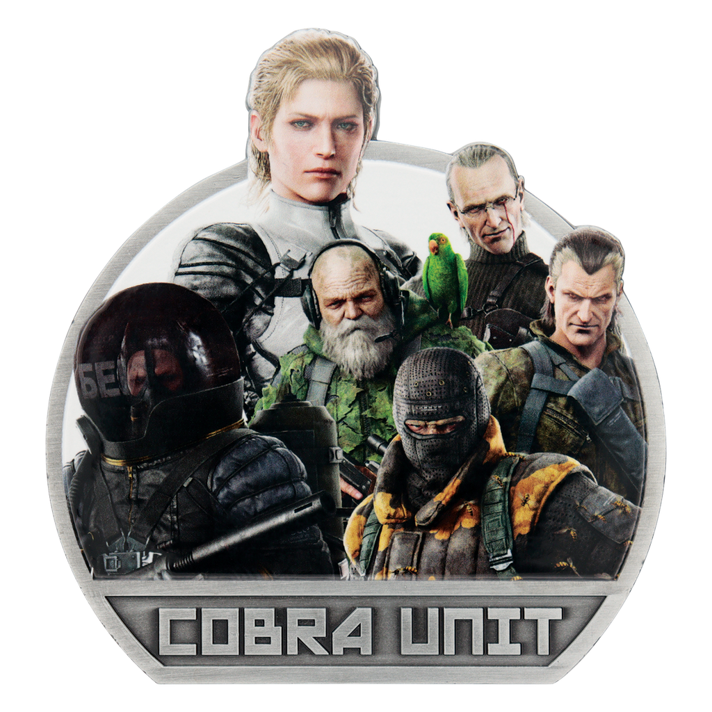 Fanattik Limited Edition Metal Gear Solid Delta Cobra Unit Medallion