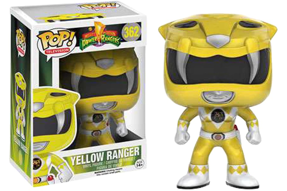 FUNKO POP TELEVISION POWER RANGERS - YELLOW RANGER #362