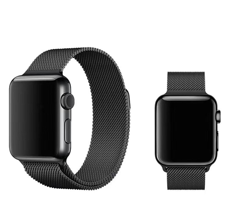 CORREA MILANESE IMANTADA NEGRO 42/44/45 MM PARA APPLEWATCH