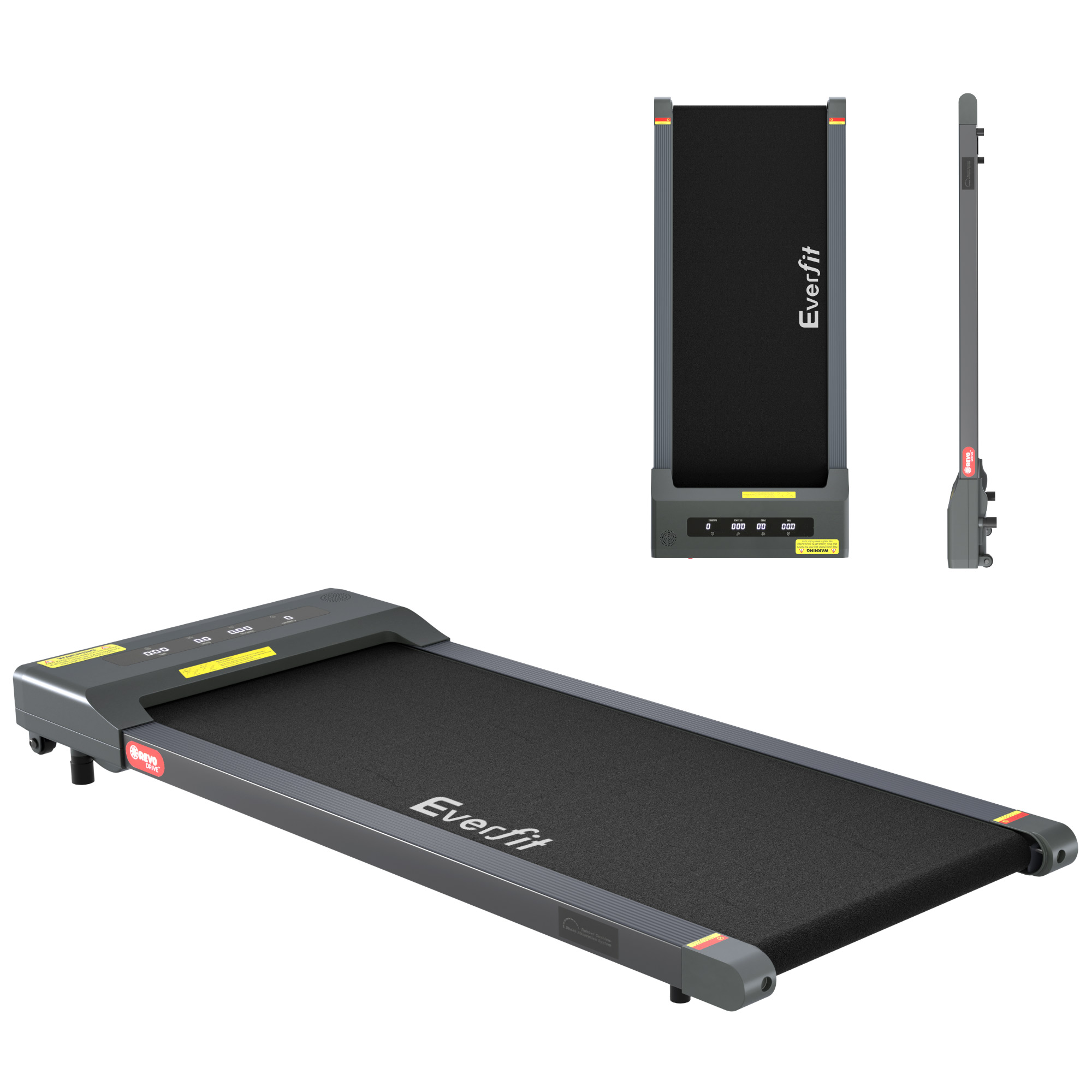 Everfit Treadmill Electric Walking Pad Under Desk Home Gym Fitness 400mm (Grey)