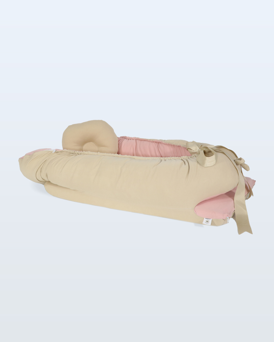 NIDO COLECHO ACOLCHONADITOS REVERSIBLE - BEIGE PALO ROSA