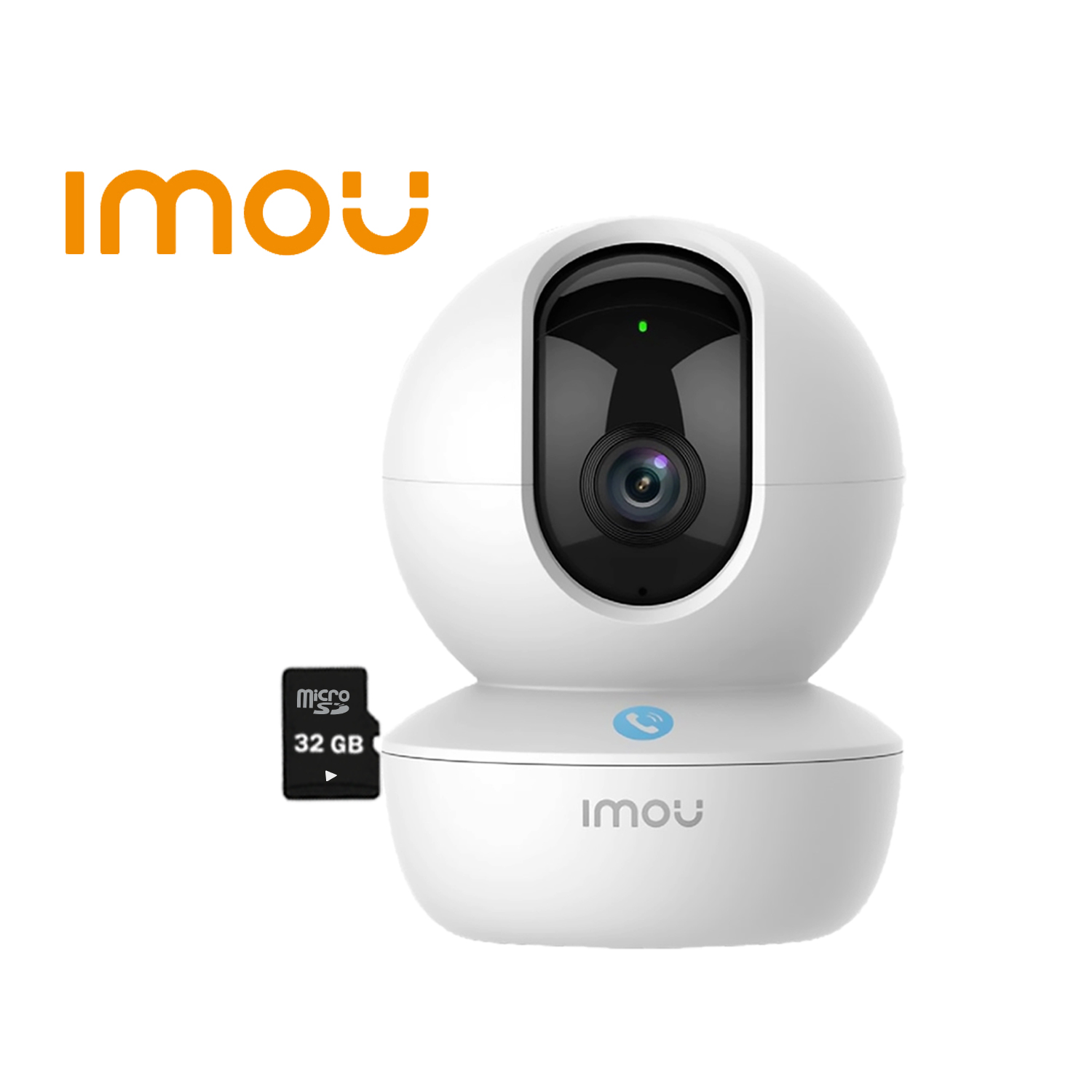 CÁMARA WI-FI IMOU RANGER RC GIRA 360º 4MP VIDEO LLAMADA + MICRO SD 32GB