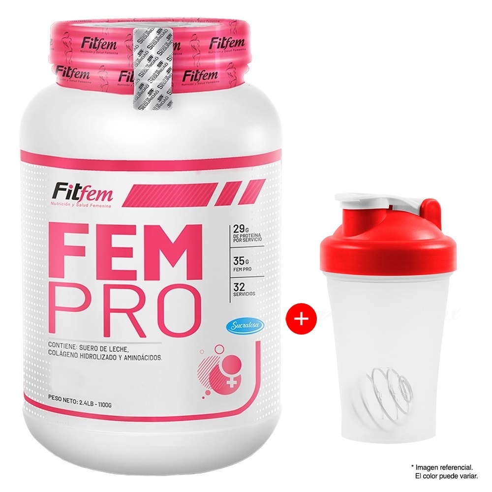 PROTEÍNA FITFEM FEM PRO 1.1 KG VAINILLA