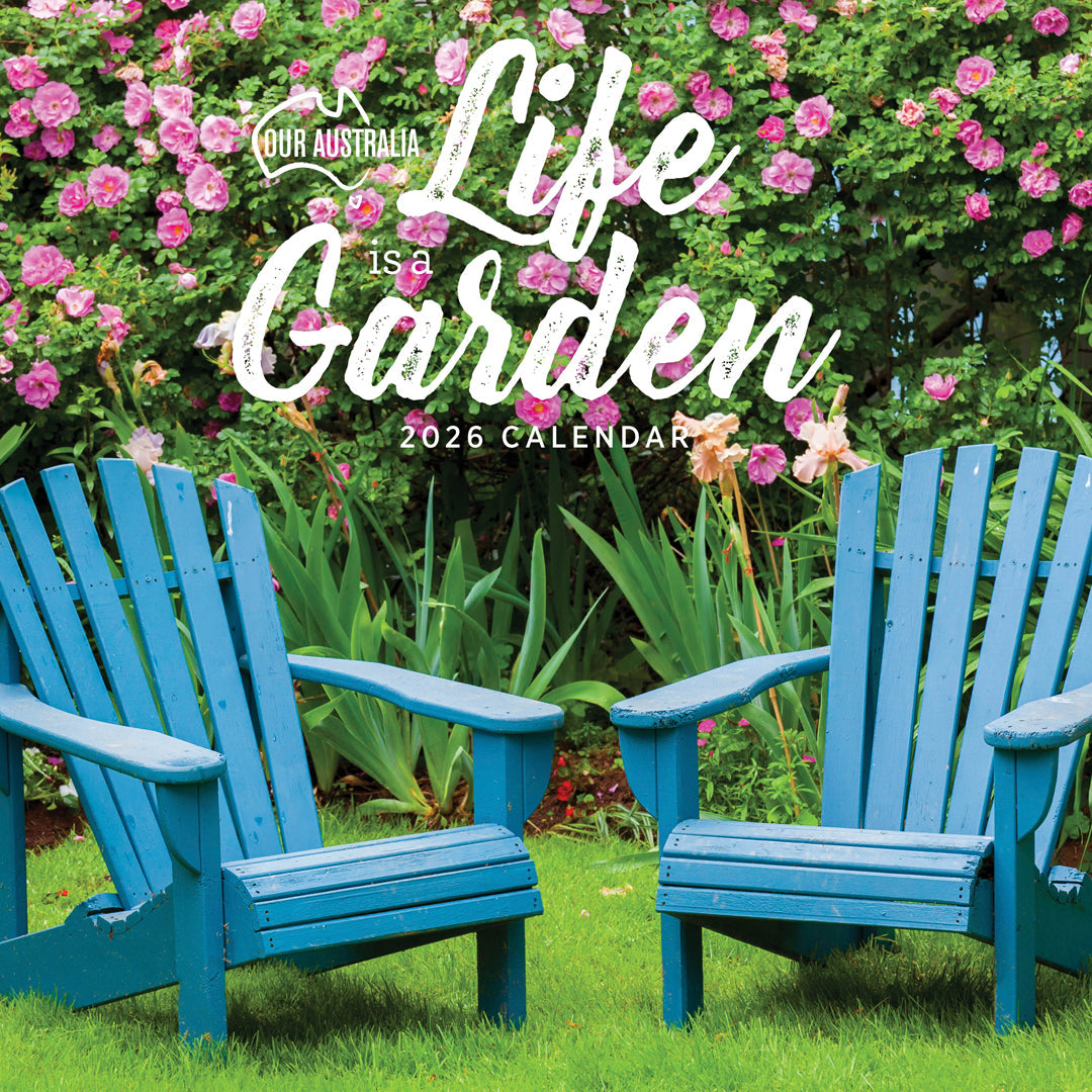 Paper Pocket Our Australia Life is a Garden 2026 Calendar