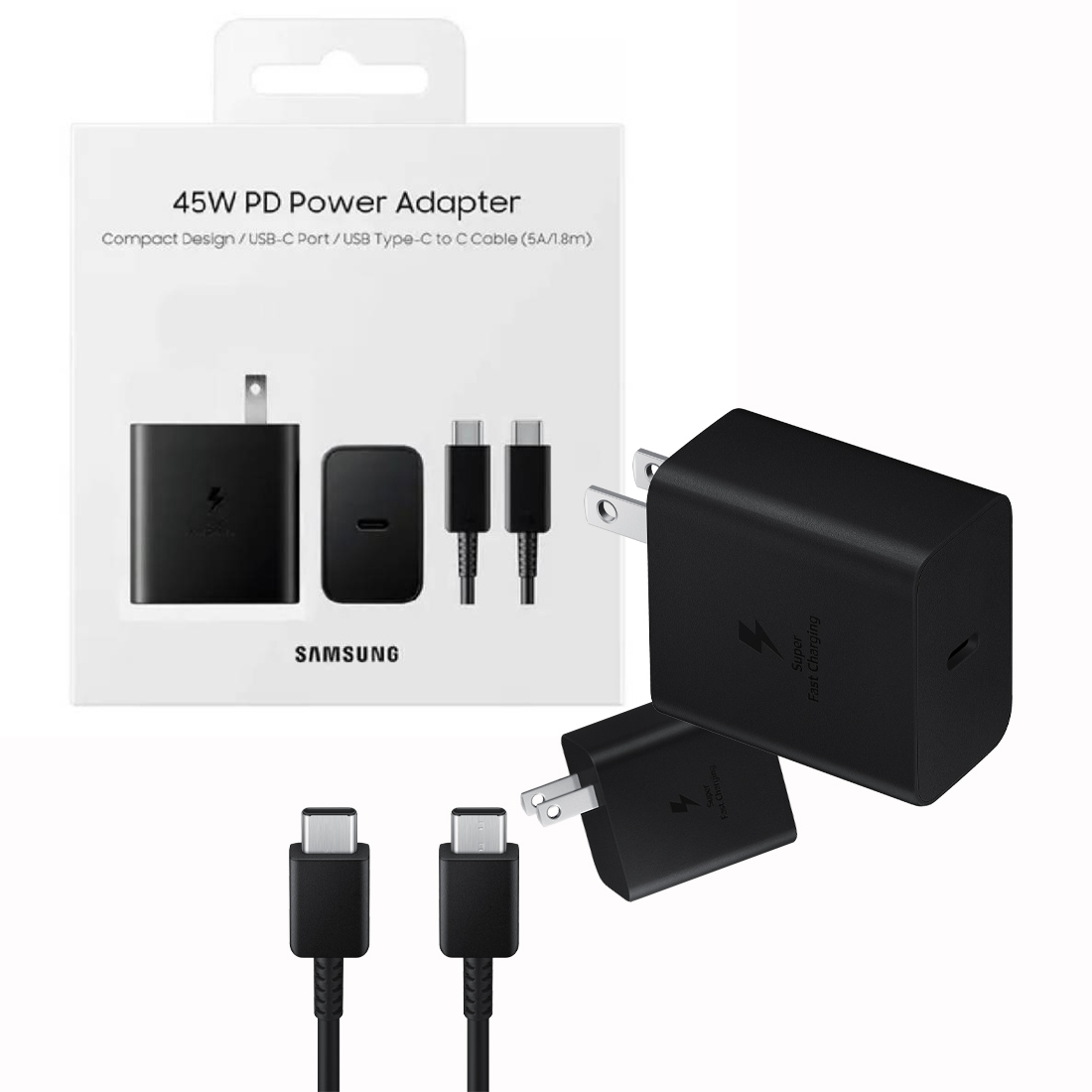 Samsung Cargador de 45W Super Fast | Precio Guatemala | Kémik