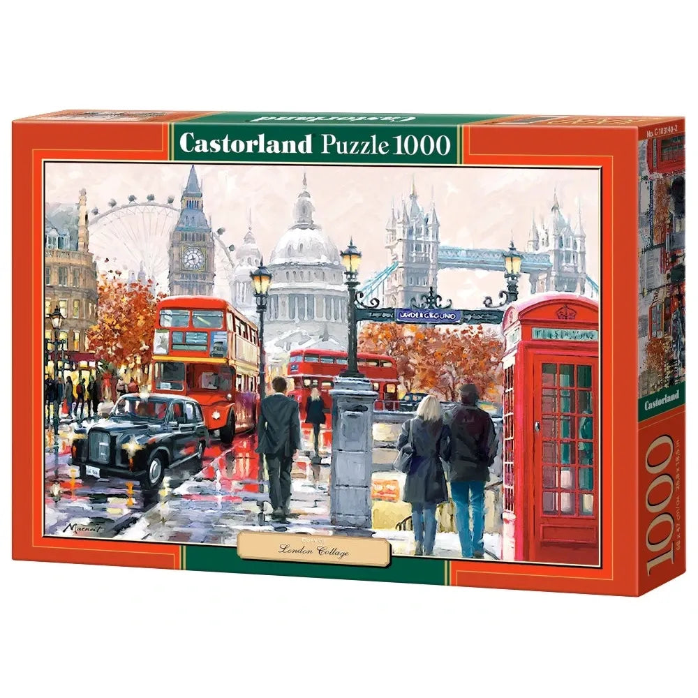 Castorland 1000-Pieces London Collage Puzzle