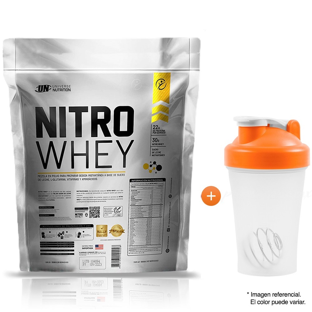 NITRO WHEY 3 KG VAINILLA MÁS SHAKER